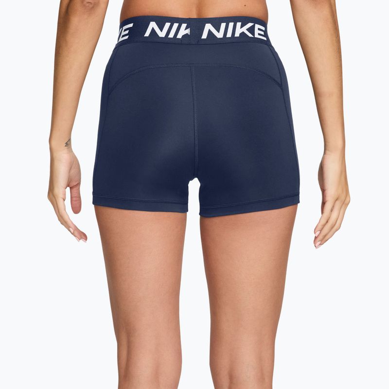 Női rövidnadrág Nike Pro 365 midnight navy/white 3