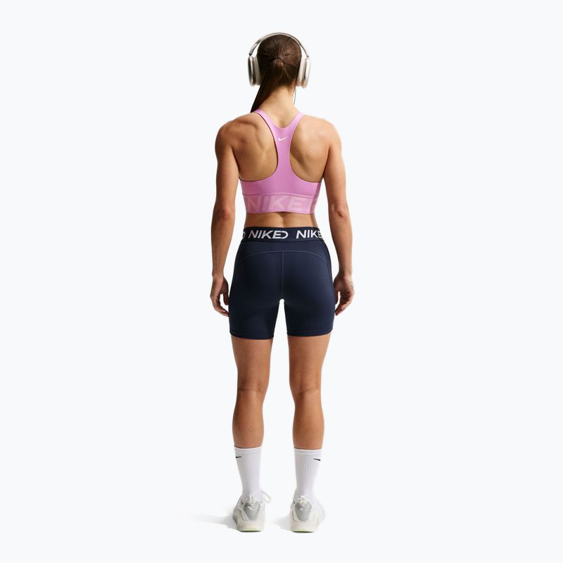 Női rövidnadrág Nike Pro 365 midnight navy/white 4