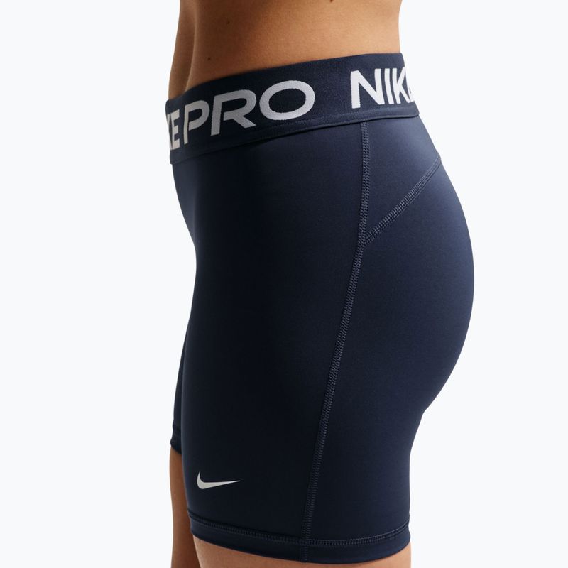 Női rövidnadrág Nike Pro 365 midnight navy/white 5