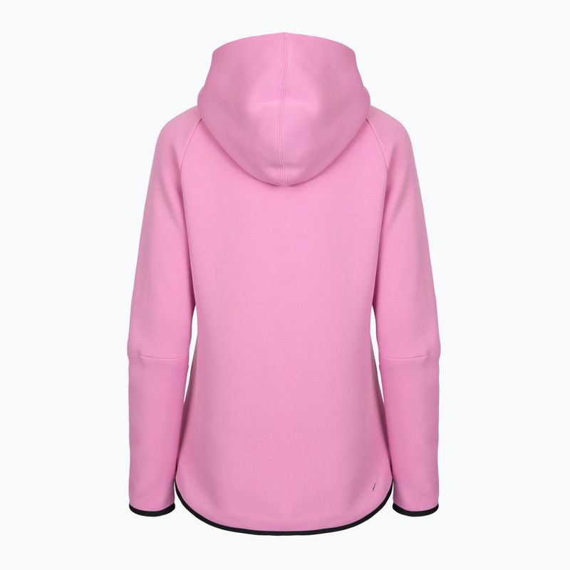 Női pulóver Nike Sportswear Tech Fleece Windrunner light magenta/black 5