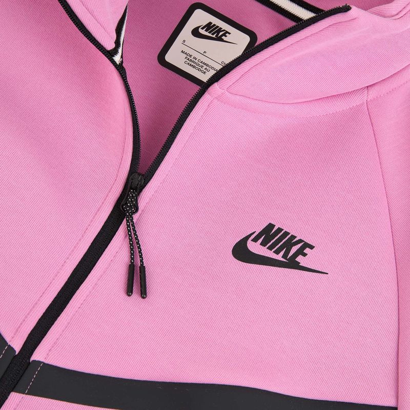 Női pulóver Nike Sportswear Tech Fleece Windrunner light magenta/black 6