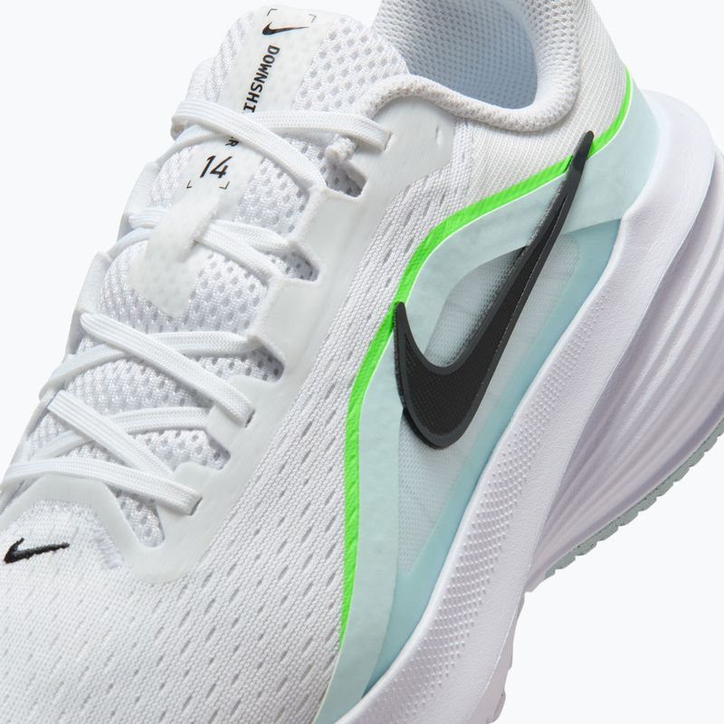 Férfi futócipő Nike Downshifter 14 white/glacier blue/green strike/black 7