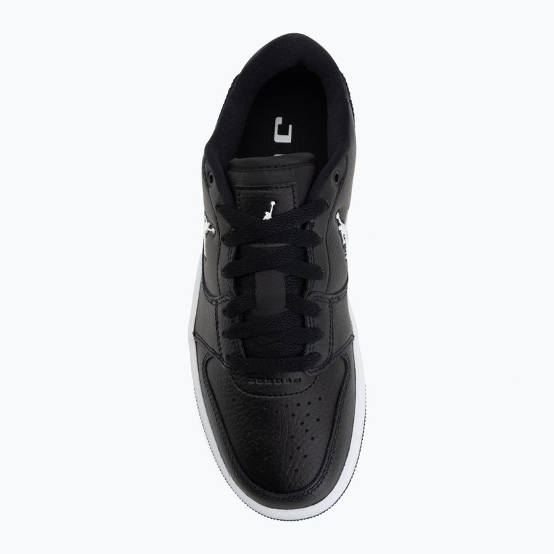Gyerekcipő Nike Jordan Court Connect Low black/white 5