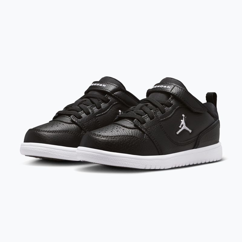 Gyermekcipő Jordan Court Connect Low black/white 3