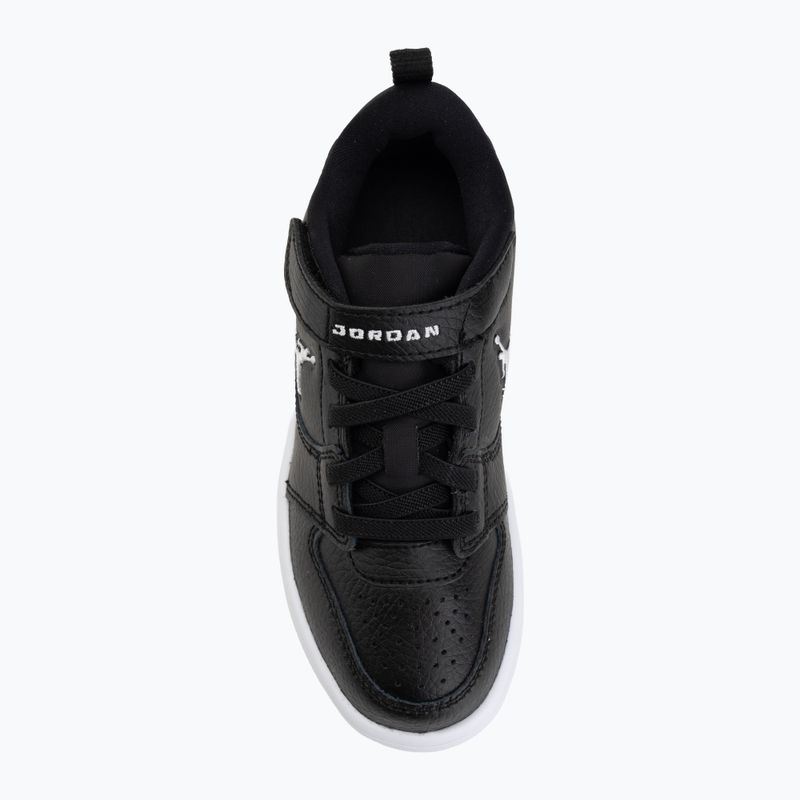 Gyerekcipő Jordan Court Connect Low fekete/fehér 5