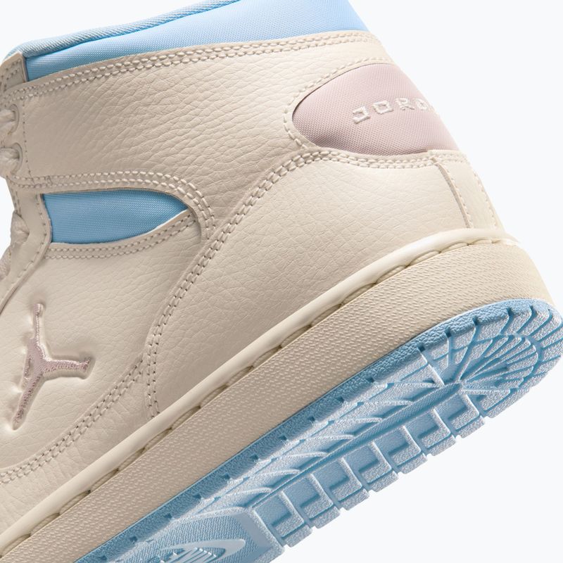 Női cipők  Jordan Court Connect Mid pale ivory/psychic blue/particle rose 8