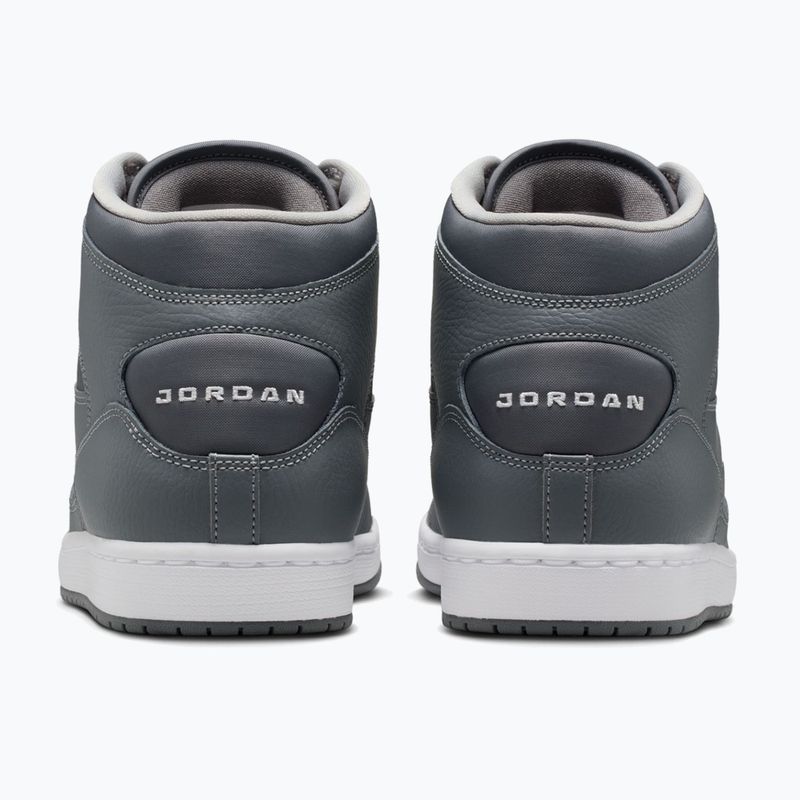 Férfi cipők Jordan Access Court Mid smoke grey/light smoke grey/white 4