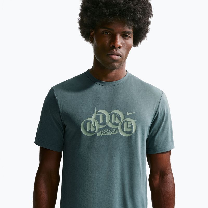 Férfi edzőpóló Nike Hyverse Dri-Fit Training mineral slate/steam 5