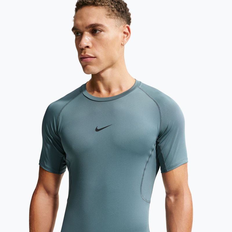 Férfi edzőpóló Nike Pro Dri-Fit Tight Fitness mineral slate/black 4