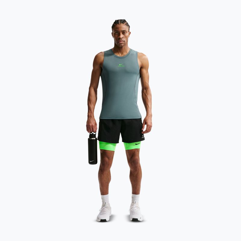 Férfi edzőshort Nike Pro Dri-Fit Fitness Long green strike/black 2