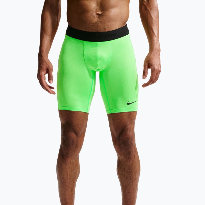 Férfi edzőshort Nike Pro Dri-Fit Fitness Long green strike/black 4