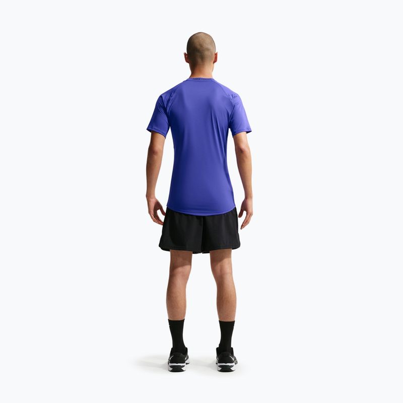 Férfi edzőpóló Nike Pro Dri-Fit Tight Fitness persian violet/black 3