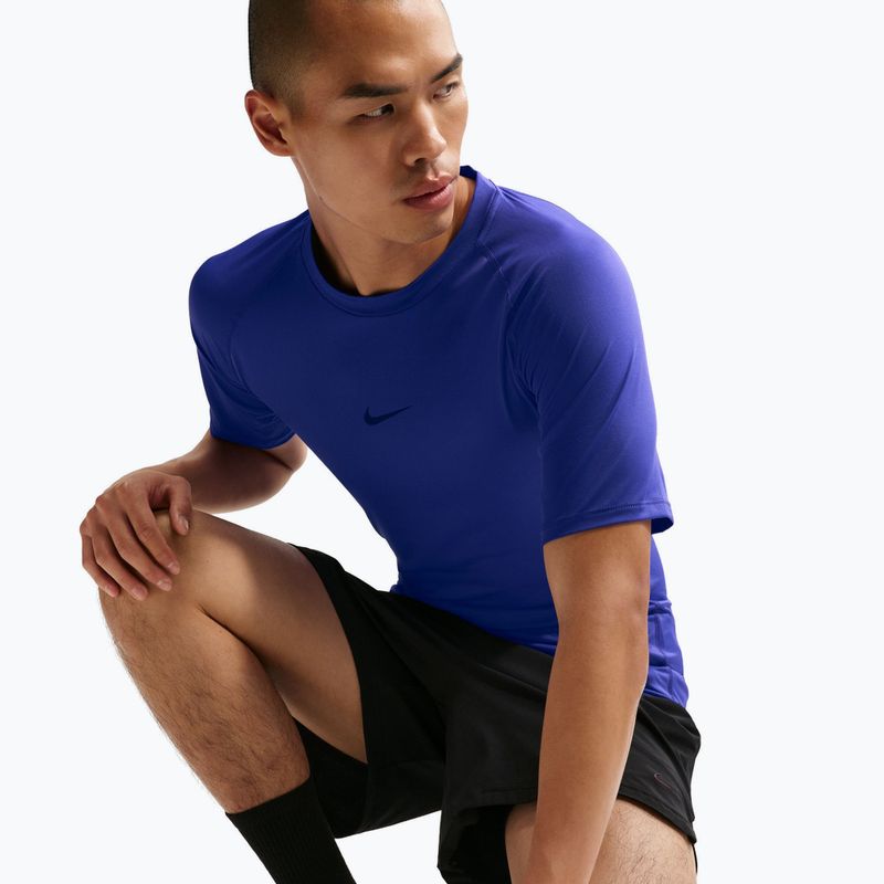 Férfi edzőpóló Nike Pro Dri-Fit Tight Fitness persian violet/black 6