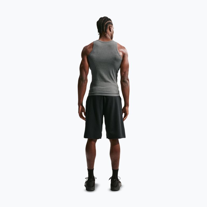 Férfi edzőpóló Nike N.A.C. TT dark smoke grey/smoke grey/heather/black 3