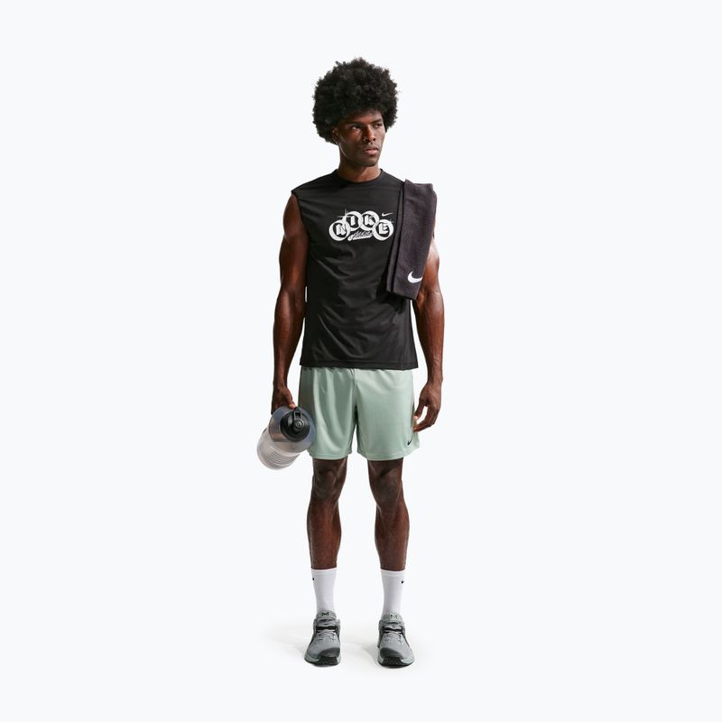 Férfi edzőpóló Nike Hyverse Dri-Fit Training black/white 2
