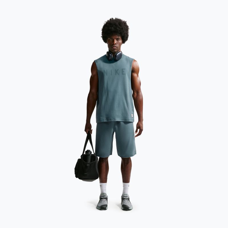 Férfi edzőpóló Nike Athletic Club Dri-Fit mineral slate/mineral slate 2