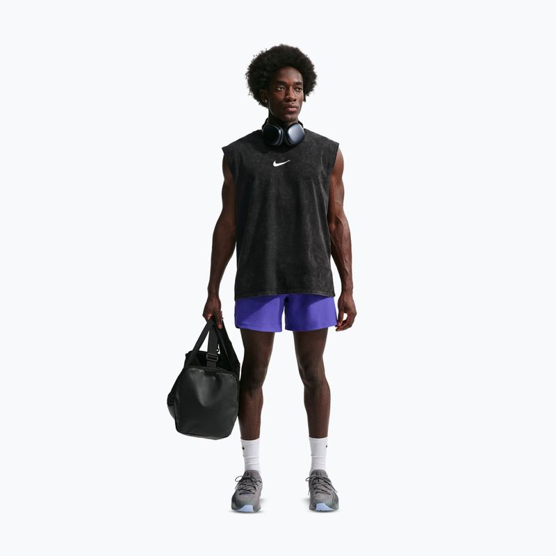 Férfi rövidnadrág Nike Pro Training Dri-Fit 6" persian violet/black 2