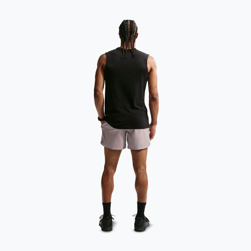 Férfi rövidnadrág Nike Pro Training Dri-Fit 6" light violet ore/black 3