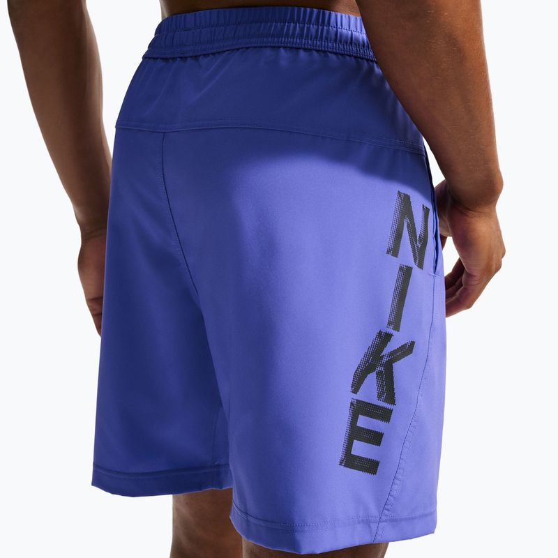 Férfi edzőshort Nike Form Dri-Fit Versatile 7" persian violet/black 5