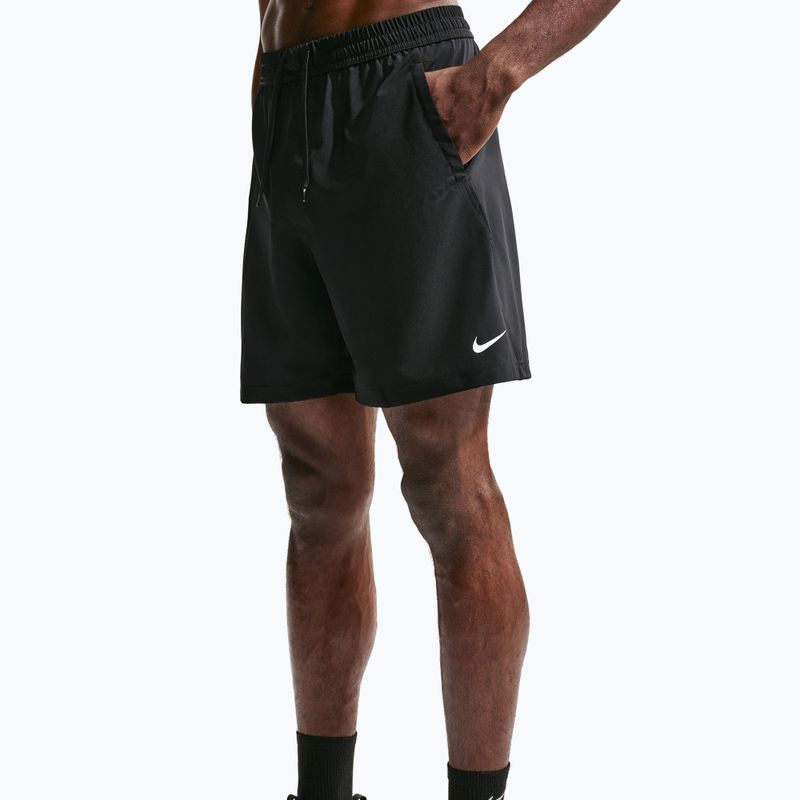 Férfi edzőshort Nike Form Dri-Fit Versatile 7" black/white 4