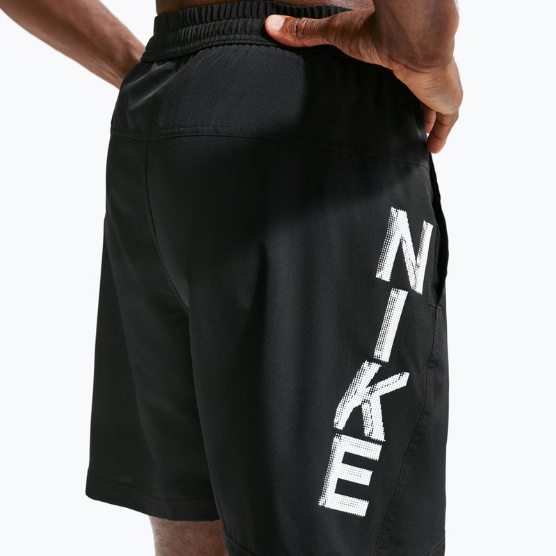 Férfi edzőshort Nike Form Dri-Fit Versatile 7" black/white 5
