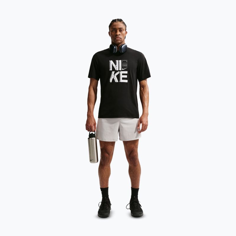 Férfi edzőpóló Nike Hyverse Dri-Fit Persian black/white 2