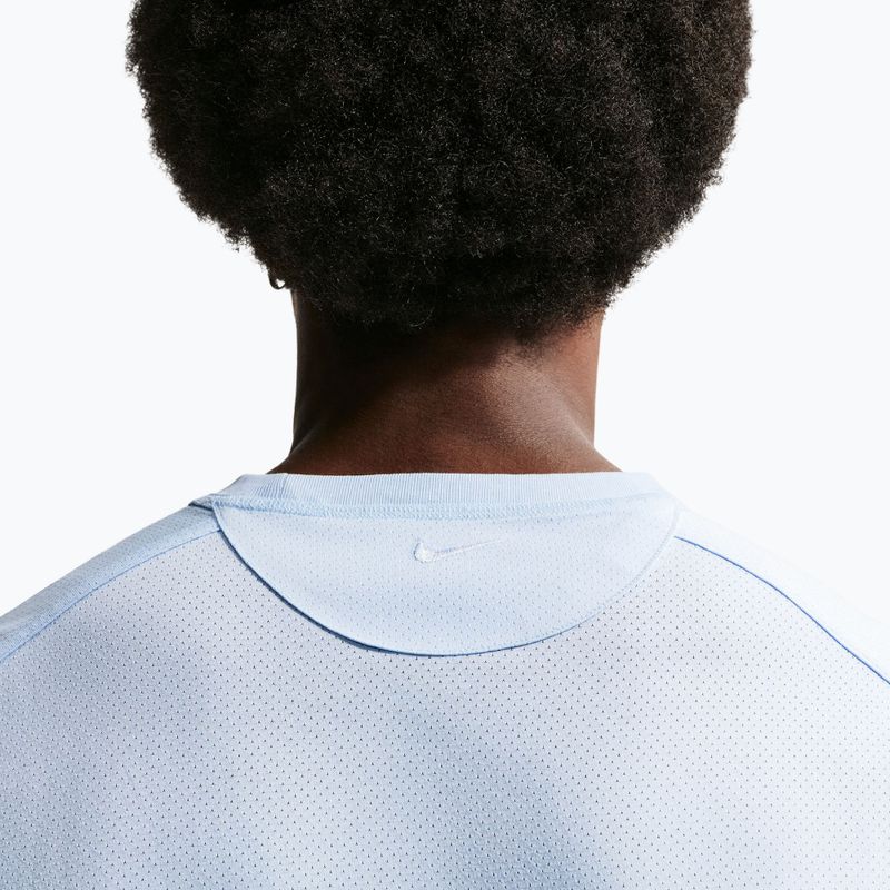 Férfi edzőpóló Nike Primary N.A.C. hydrogen blue/light armory blue 5