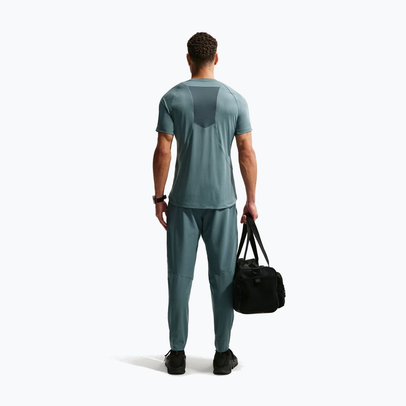 Férfi edzőpóló Nike Pro Training Dri-Fit mineral slate/faded spruce/green strike 3