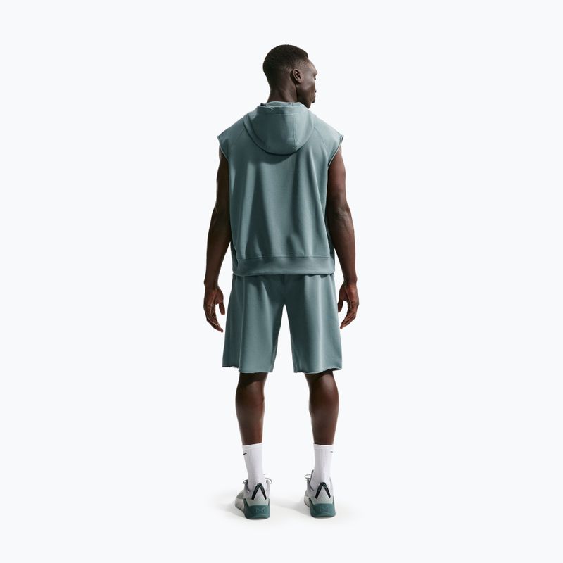 Férfi edzőfelső Nike Athletic Club Dri-Fit Sleeveless Hoodie mineral slate/mineral slate 3