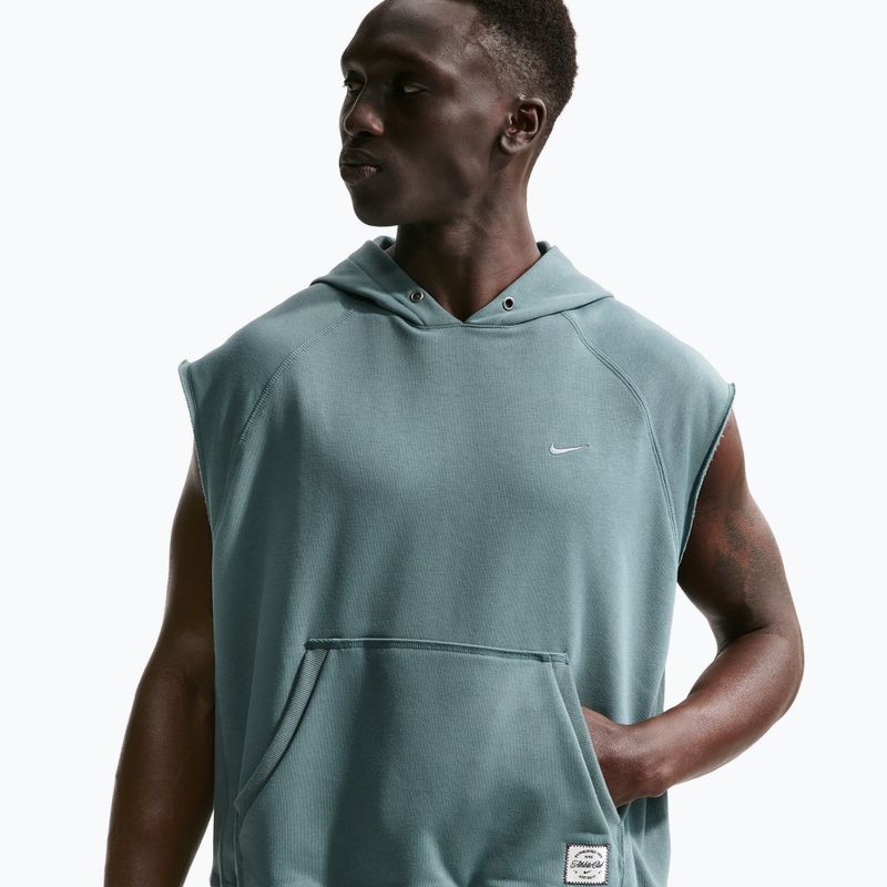 Férfi edzőfelső Nike Athletic Club Dri-Fit Sleeveless Hoodie mineral slate/mineral slate 4