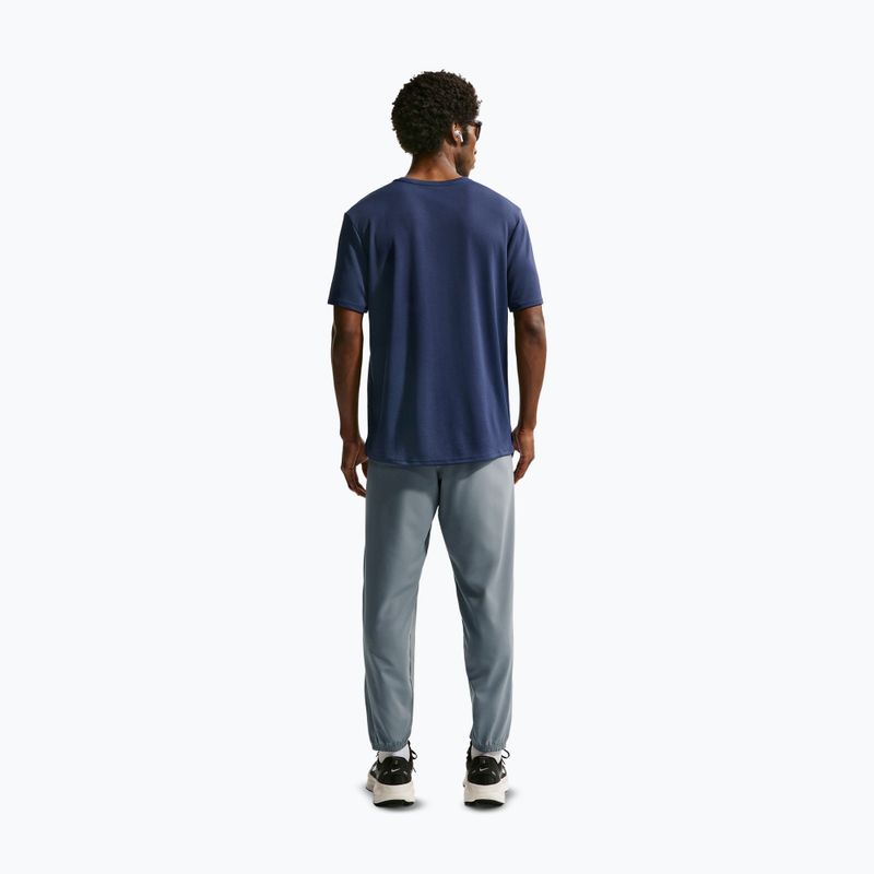 Férfi futópóló Nike Miler Dri-Fit UV midnight navy 3