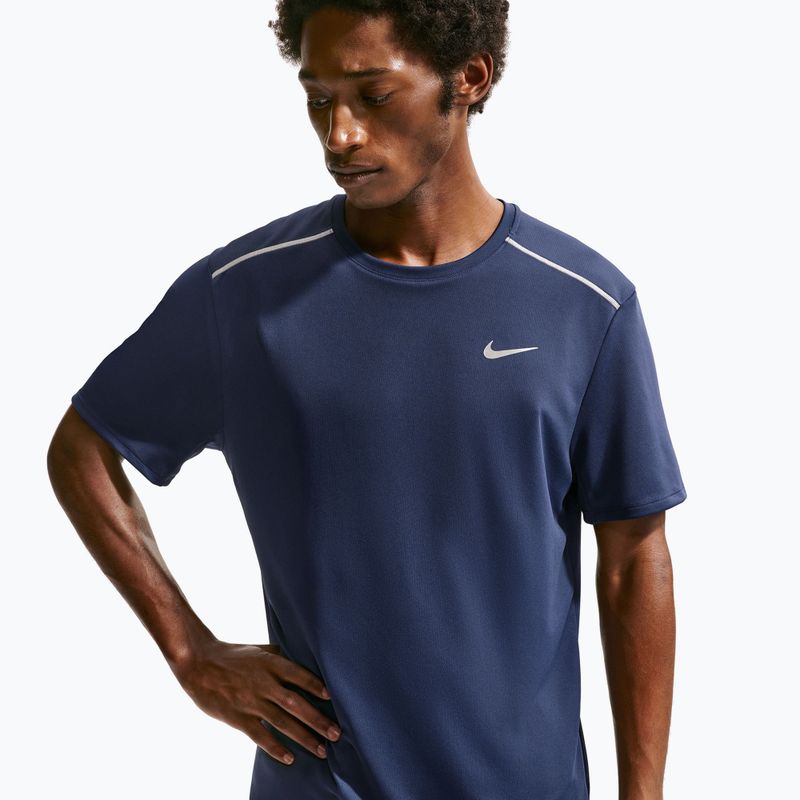 Férfi futópóló Nike Miler Dri-Fit UV midnight navy 4