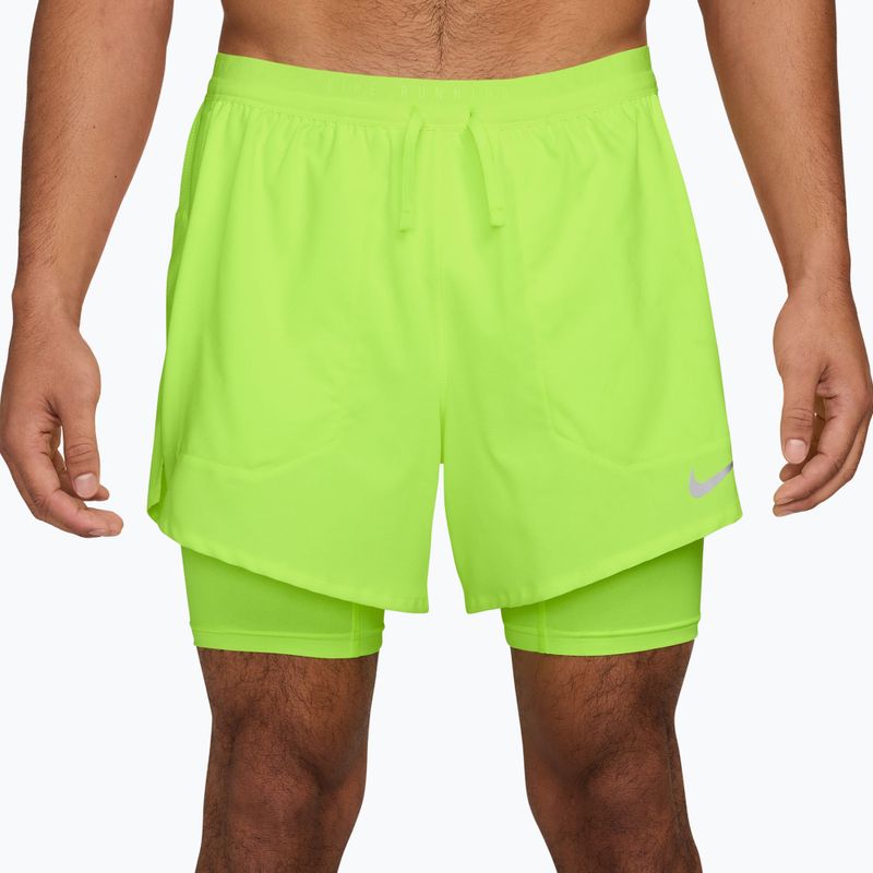Férfi futóshort Nike Stride Dri-Fit Hybrid 5" volt ice