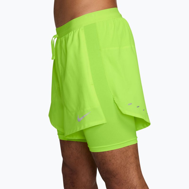 Férfi futóshort Nike Stride Dri-Fit Hybrid 5" volt ice 3