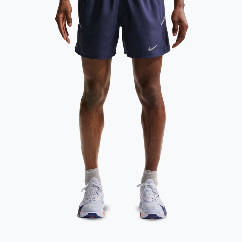 Férfi futóshort Nike Miler Dri-Fit 2in1 5" midnight navy 4