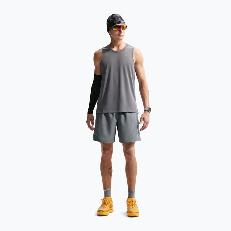 Férfi futóshort Nike Miler Dri-Fit Brief Lined7" smoke grey/smoke grey 2