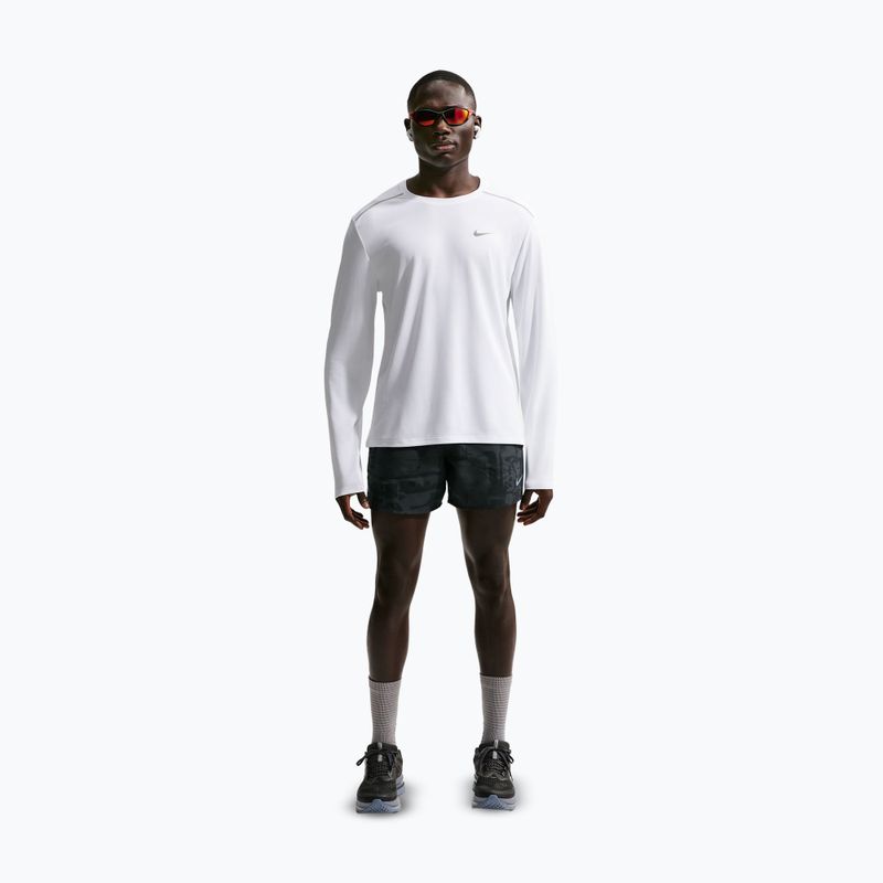 Férfi futó hosszú ujjú póló Nike Miler Dri-Fit UV white 2