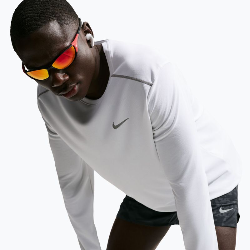Férfi futó hosszú ujjú póló Nike Miler Dri-Fit UV white 4