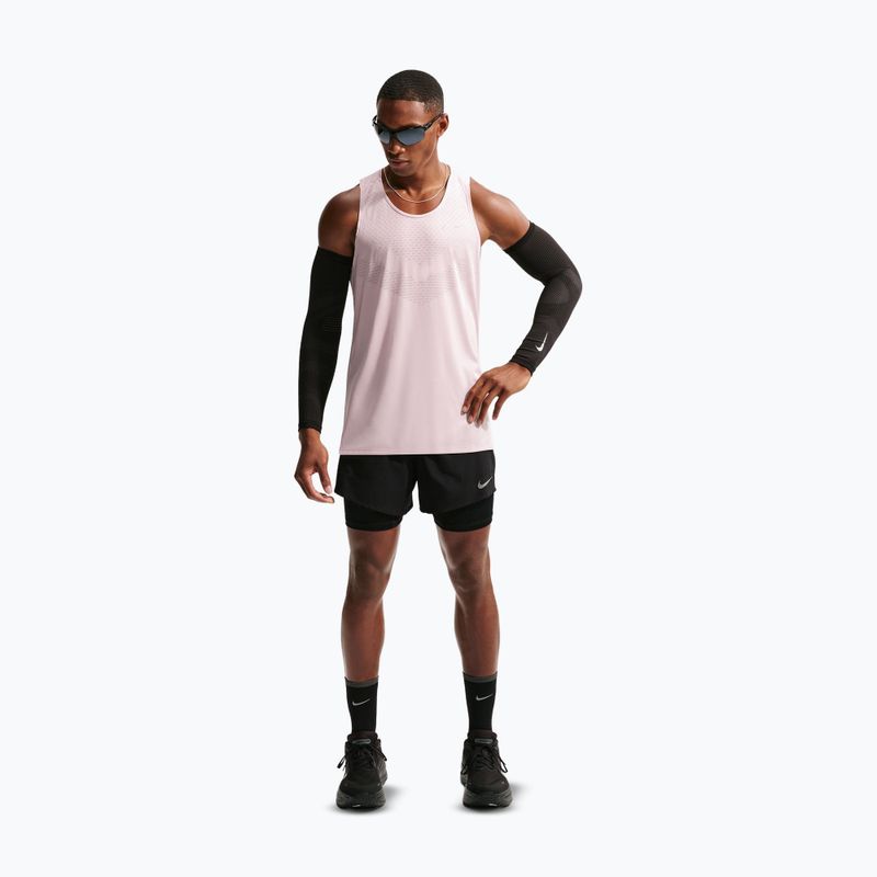Férfi futópóló Nike Stride Dri-Fit ADV silt red 2