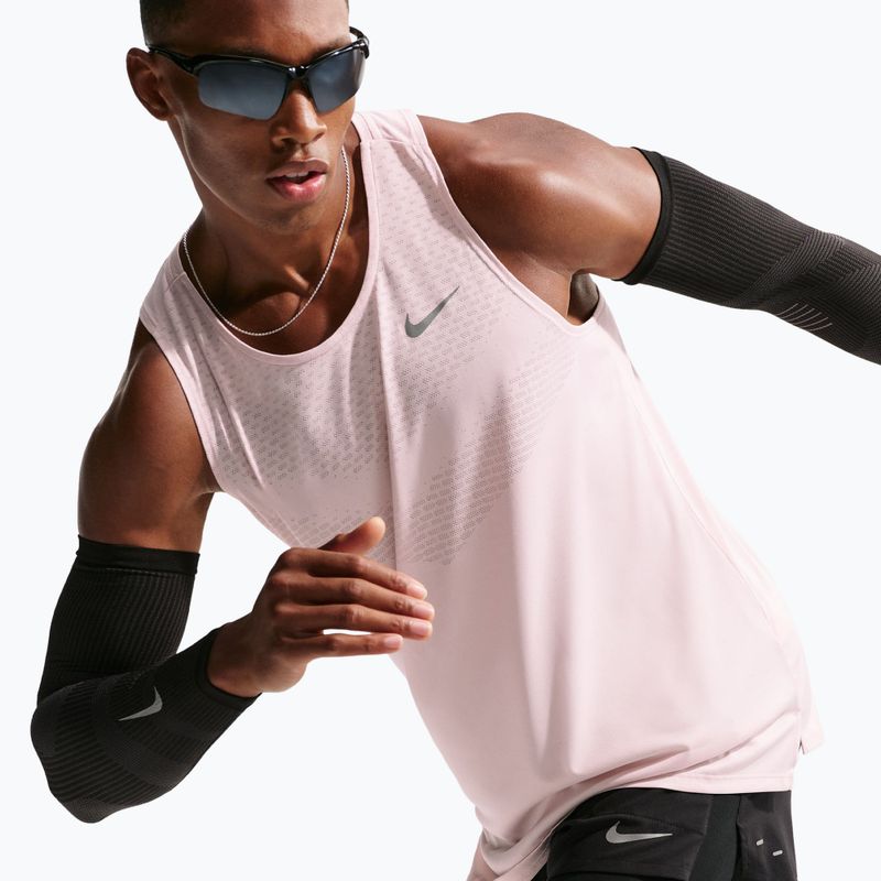 Férfi futópóló Nike Stride Dri-Fit ADV silt red 4