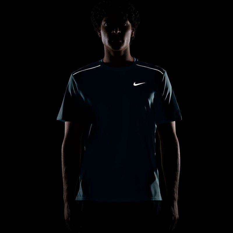 Férfi futópóló Nike Miler Dri-Fit UV mineral slate 7