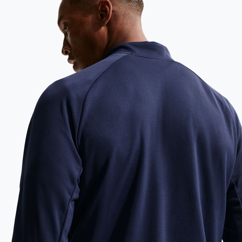 Férfi futó pulóver Nike Miler Dri-Fit UV 1/2 Zip midnight navy 5