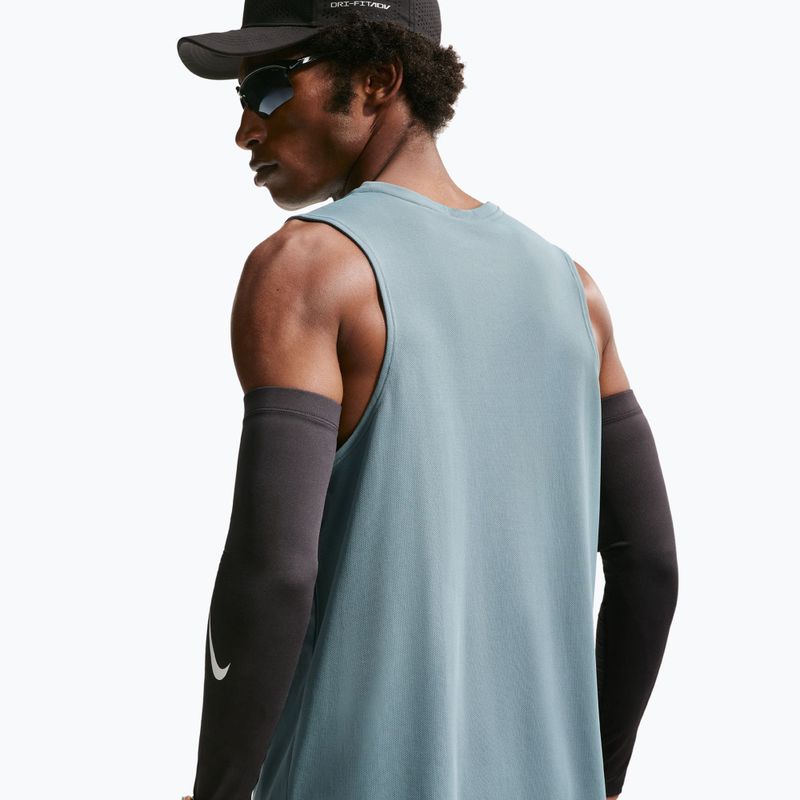 Férfi futópóló Nike Miler Dri-Fit mineral slate 6