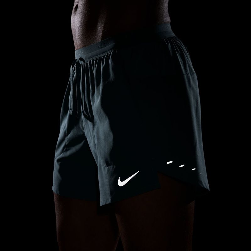 Nike Stride Dri-Fit férfi rövidnadrág, 5" belső béléssel, mineral slate színben 7