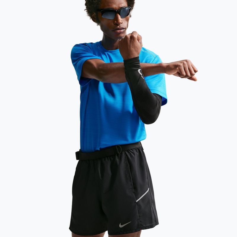 Férfi rövidnadrág Nike Miler Dri-Fit Brief Lined 5" black/black 4