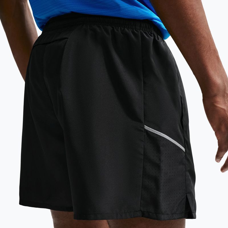 Férfi rövidnadrág Nike Miler Dri-Fit Brief Lined 5" black/black 6