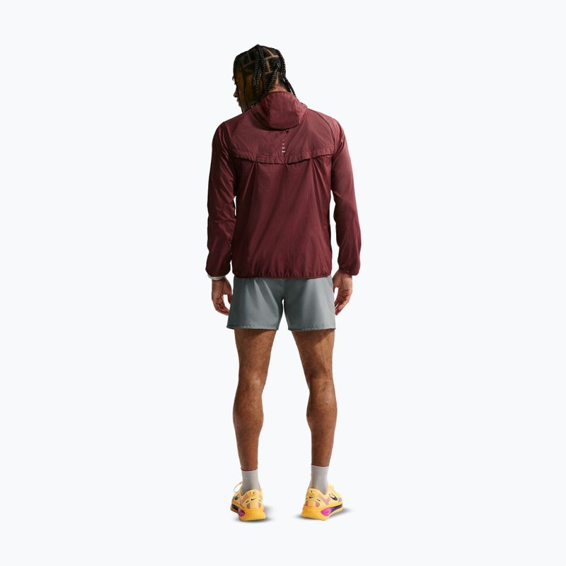 Férfi rövidnadrág Nike Miler Dri-Fit Brief Lined 5" smoke grey/smoke grey 3