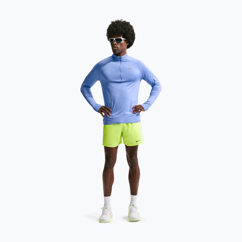 Férfi rövidnadrág Nike Miler Dri-Fit Brief Lined 5" volt ice/barely volt 2