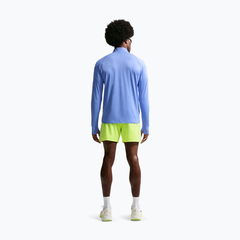 Férfi rövidnadrág Nike Miler Dri-Fit Brief Lined 5" volt ice/barely volt 3