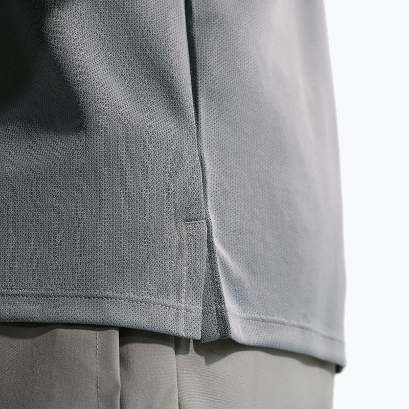 Férfi futópóló Nike Miler Dri-Fit UV smoke grey 7